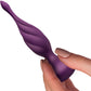 Discover Rechargeable Waterproof Silicone Anal Plug With Remote By Rocks-Off - Purple