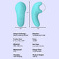 Dragon's Eye Plasma Ball Double Ended Rechargeable Vibrator By Pleasure Engine - Syrax