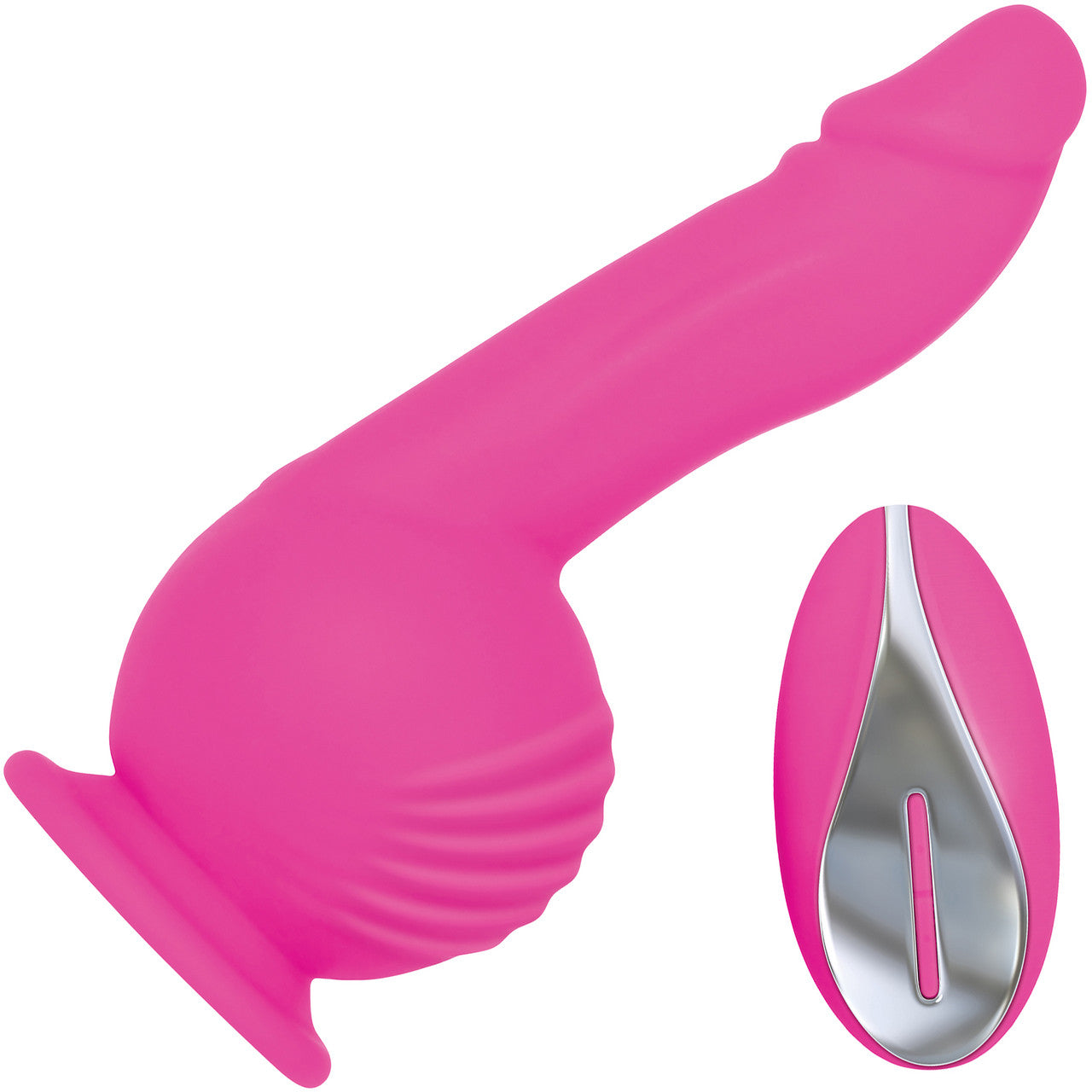 Ballistic Silicone Dual Stimulation Rechargeable Vibrator With Remote By Evolved Novelties