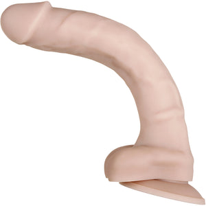 Real Supple Poseable 8.25" Silicone Dildo By Evolved Novelties - Vanilla