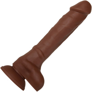 Real Supple Poseable 8.25" Silicone Dildo By Evolved Novelties - Chocolate