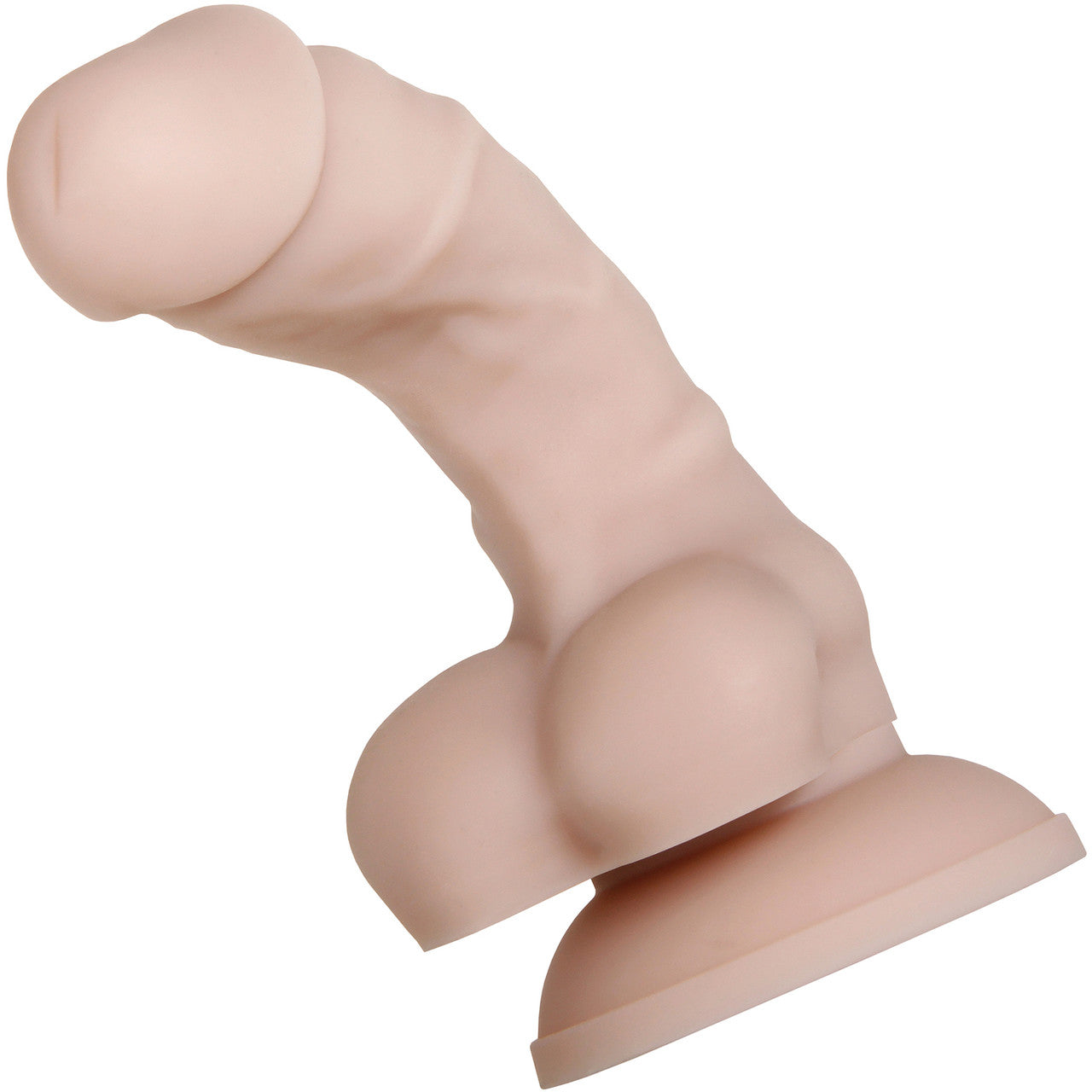 Real Supple Poseable 6" Silicone Dildo By Evolved Novelties - Vanilla