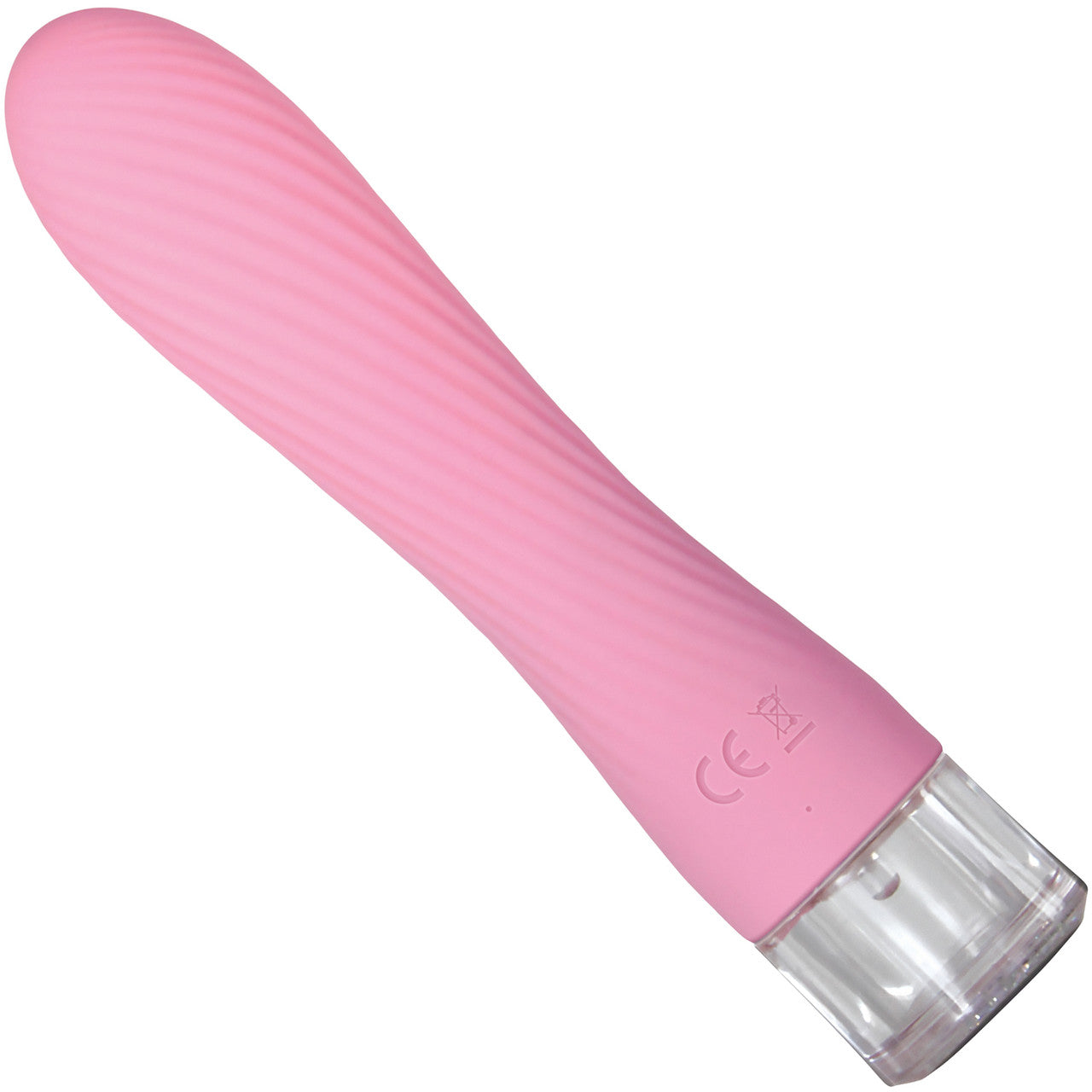 Sparkle Rechargeable Waterproof Silicone Vibrator With Light Up Handle By Evolved Novelties