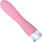 Sparkle Rechargeable Waterproof Silicone Vibrator With Light Up Handle By Evolved Novelties