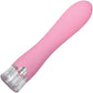 Sparkle Rechargeable Waterproof Silicone Vibrator With Light Up Handle By Evolved Novelties