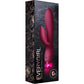 EveryGirl 10 Function Rechargeable Waterproof Rabbit Style Vibrator By Rocks-Off - Burgundy