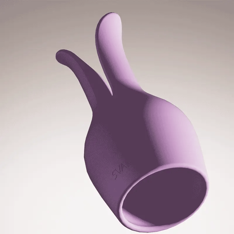 SVAKOM Emma Neo 2 Interactive App Enabled Warming Silicone Vibrator With Rabbit Ears - Attachment