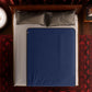 Fascinator Regular Size Throw Moisture-Proof Sensual Blanket - Microvelvet Royal Blue 72" x 54"