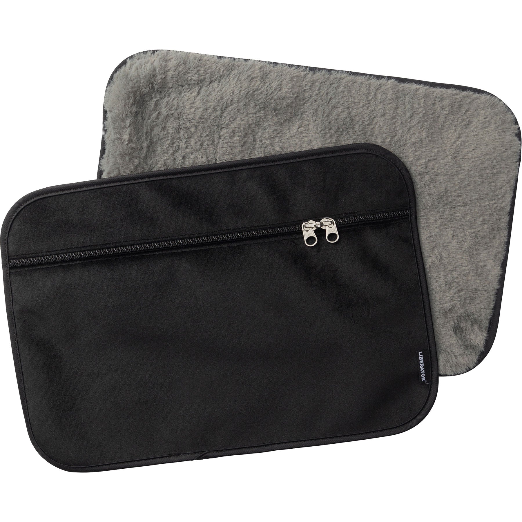 Fascinator Stash Pad Fur Toy Storage Bag - Grey Fur