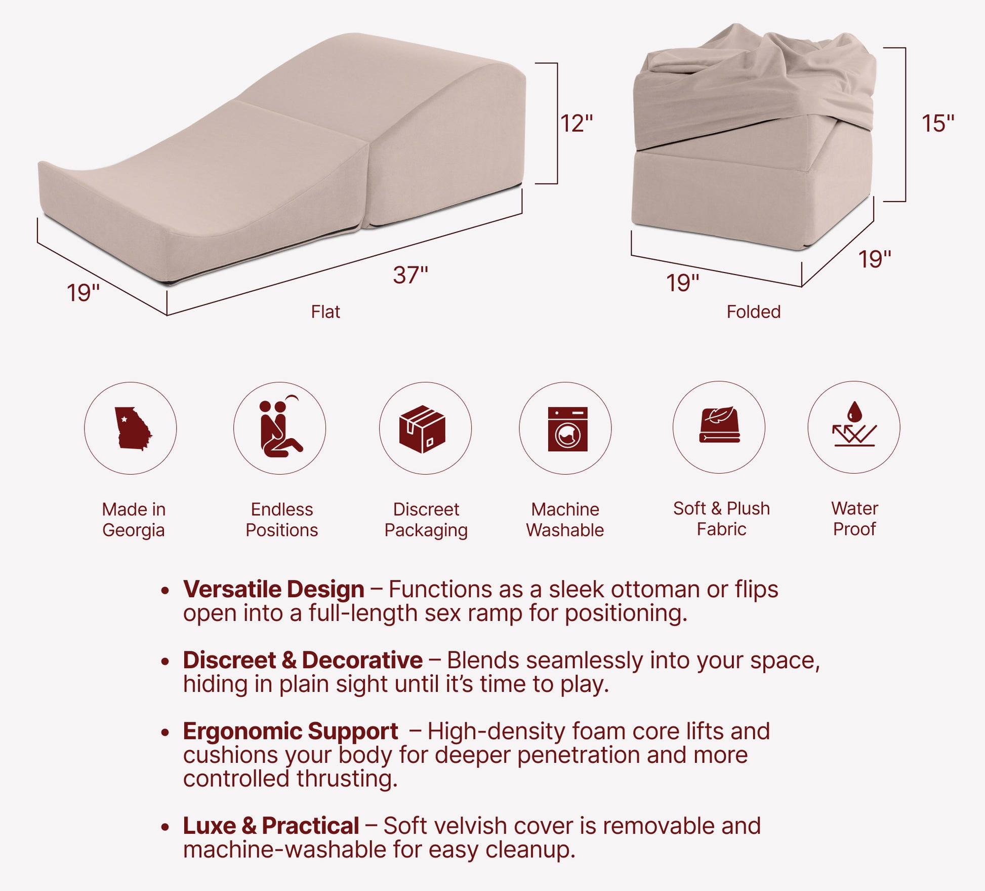 Liberator Flip Ramp With Discreet Cover - Features