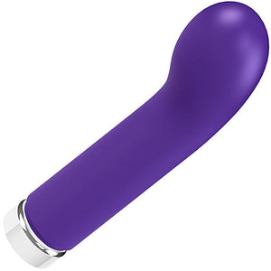 GEE Plus Rechargeable Silicone G-Spot Vibrator by VeDO - Indigo