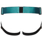 Strap-on-Me Curious Leatherette Strap-On Harness - Metallic Green