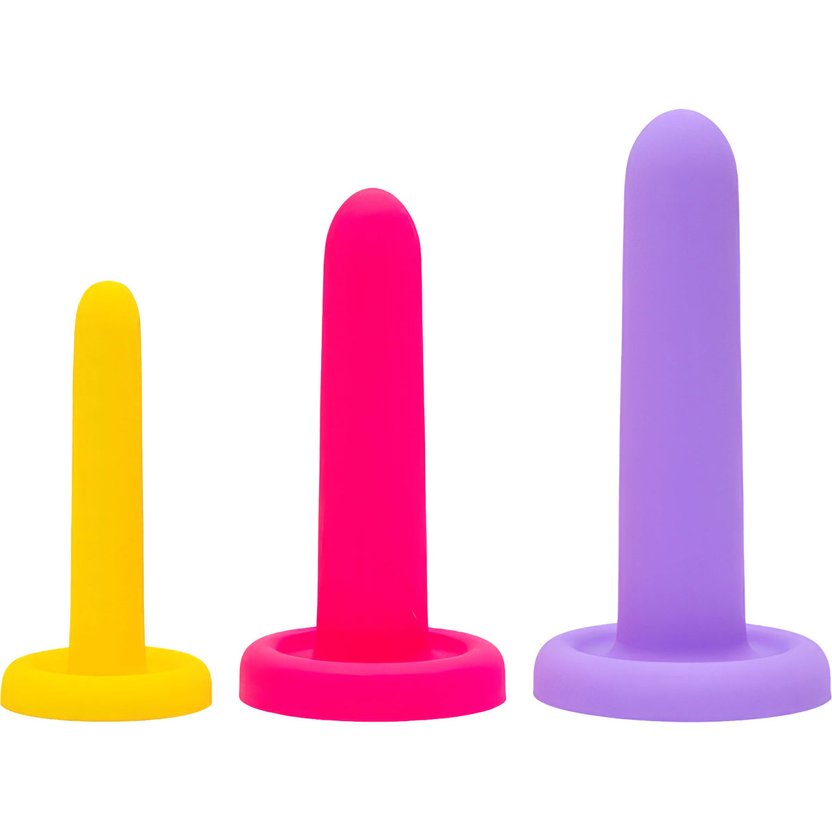 Rock Candy 3-Piece Silicone Beginner Dilator Set