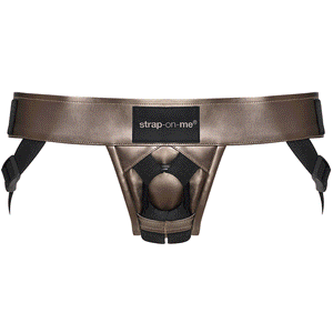 Strap-on-Me Curious Leatherette Strap-On Harness