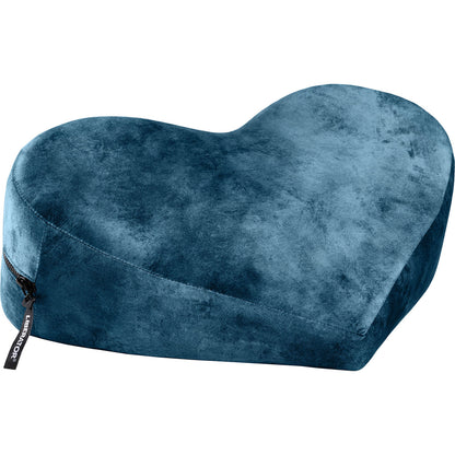 Liberator Heart Wedge Sensual Positioning Pillow - Ibiza Collection, Ocean Blue