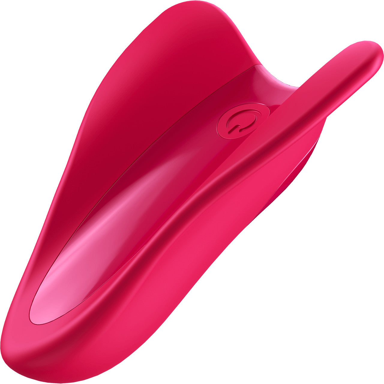 Satisfyer High Fly Silicone Rechargeable Finger Vibrator - Red