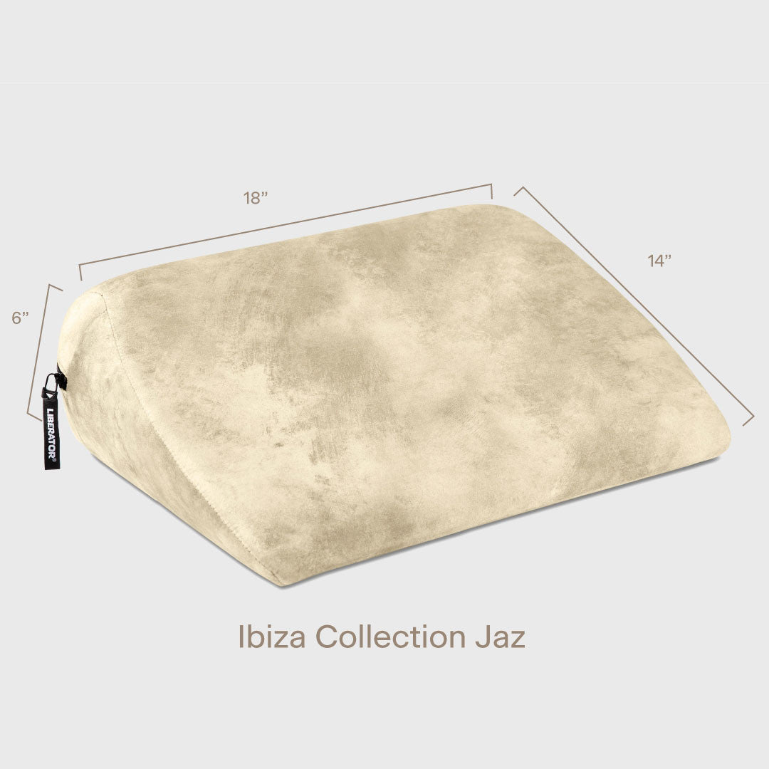 Liberator Jaz Original Sensual Positioning Pillow - Ibiza Collection, Natural