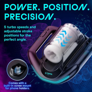 Kaotik Labs The Jetpack App Enabled Double-Handed Thrusting Penis Masturbator
