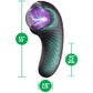 Temptasia By Blush Enchanted Serpent Pulse Vibrator With Mystical Plasma Globe - Dark Millenia