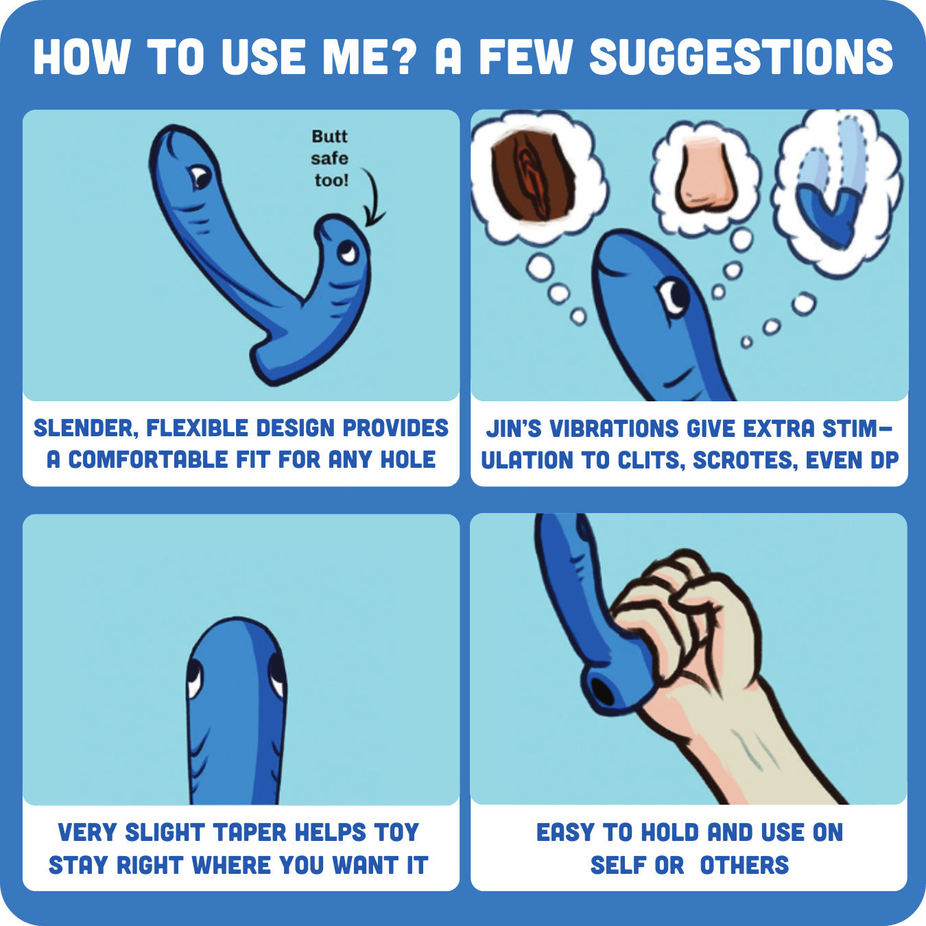 JIX Slender Silicone Rechargeable Rabbit Vibrator By Cute Little Fuckers - Suggested Use