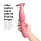 Le Wand Lick 3-in-1 Rechargeable Double-Ended Silicone Vibrator