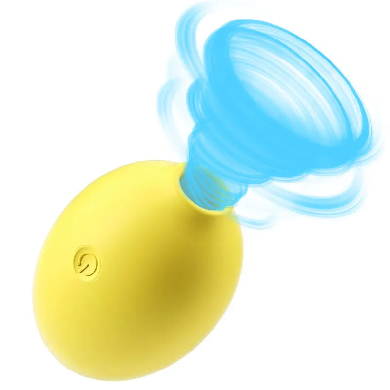 The Lemon Silicone Rechargeable Clitoral Pressure Wave Stimulator