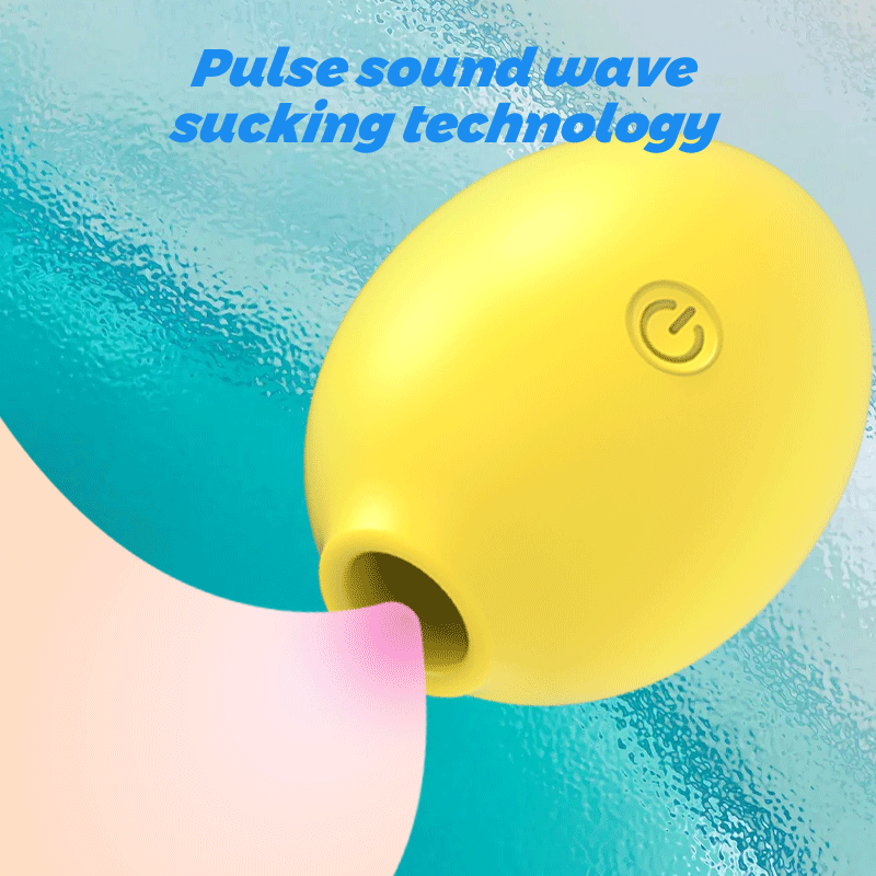 The Lemon Silicone Rechargeable Clitoral Pressure Wave Stimulator