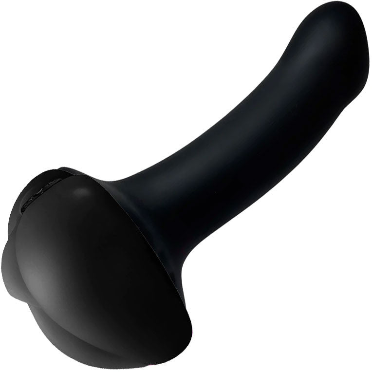 Lippi Soft Silicone Grinder, Stroker & Dildo Base Stimulation Cushion By Banana Pants - Black