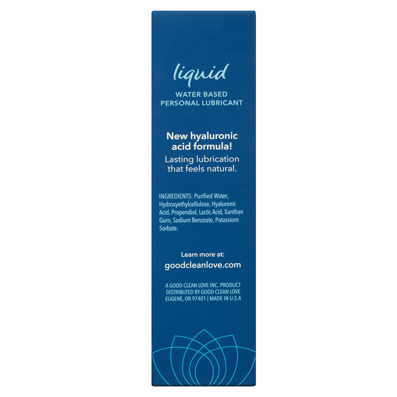 Good Clean Love Liquid Water Based Personal Lubricant 1.69 oz