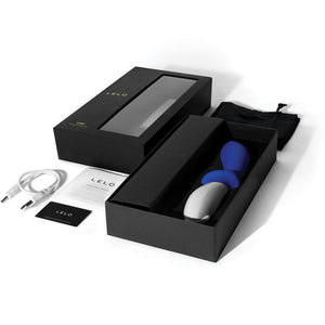 LELO LOKI Rechargeable Silicone Prostate Massager - Federal Blue