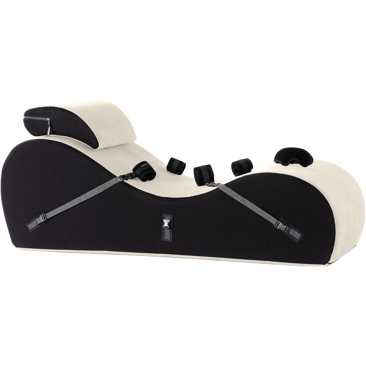 Liberator Lyza Lounger Valkyrie Edition With Microfiber Cuff Kit - Champagne