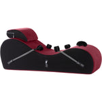 Liberator Lyza Lounger Valkyrie Edition With Microfiber Cuff Kit - Merlot