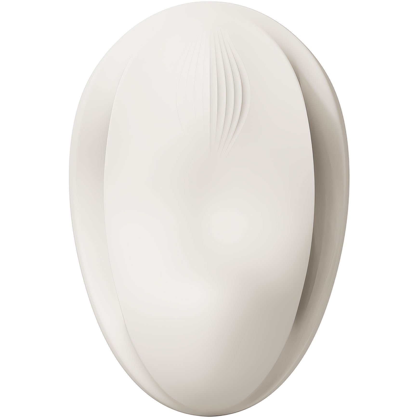 ZALO MOCHI Aurora Series Dual-Point Silicone Vibrating Massager - Ivory White