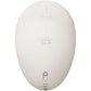 ZALO MOCHI Aurora Series Dual-Point Silicone Vibrating Massager - Ivory White