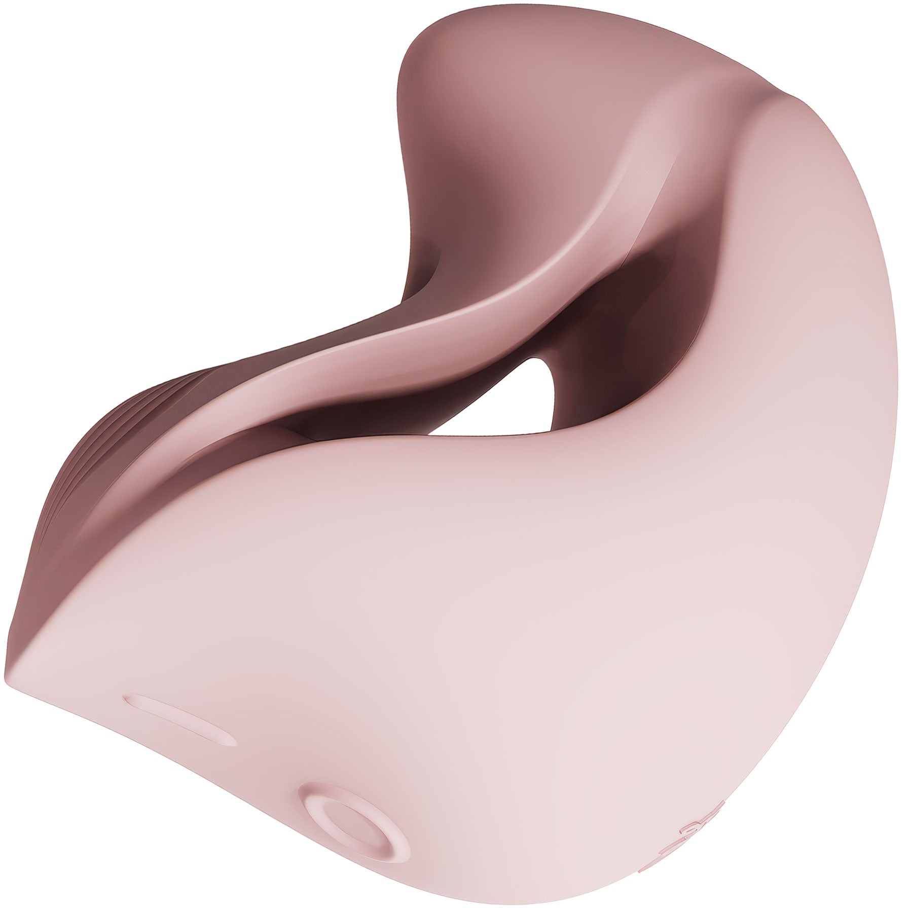 ZALO MOCHI Aurora Series Dual-Point Silicone Vibrating Massager - Sakura Pink