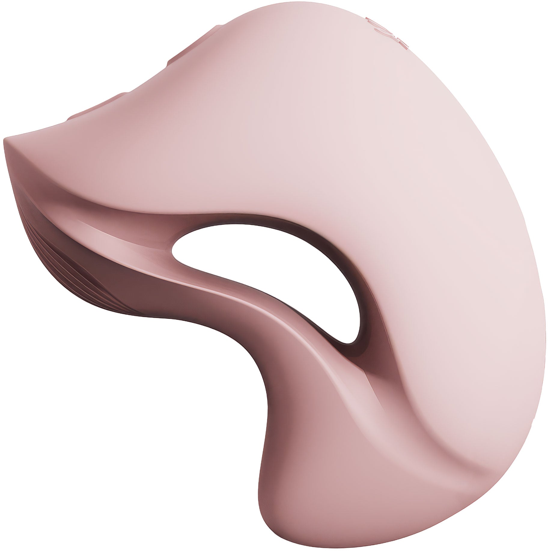 ZALO MOCHI Aurora Series Dual-Point Silicone Vibrating Massager - Sakura Pink