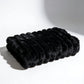 Fascinator Fur Luxe Queen Waterproof Love Throw - Mondo Black Faux Fur