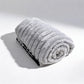 Fascinator Fur Luxe Queen Waterproof Love Throw - Mondo Gray Faux Fur