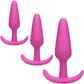 Mood Naughty 1 Silicone Butt Plug Trainer 3 Piece Set By Doc Johnson