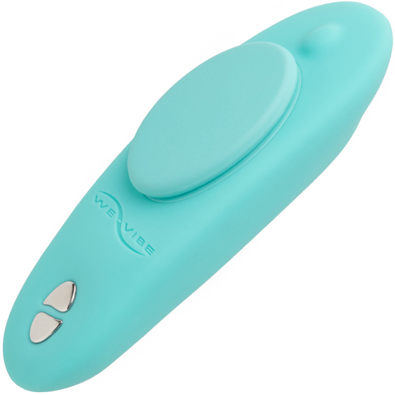 Moxie+ by We-Vibe Wearable Hands-Free Remote or App Controlled Panty Vibrator - Aqua