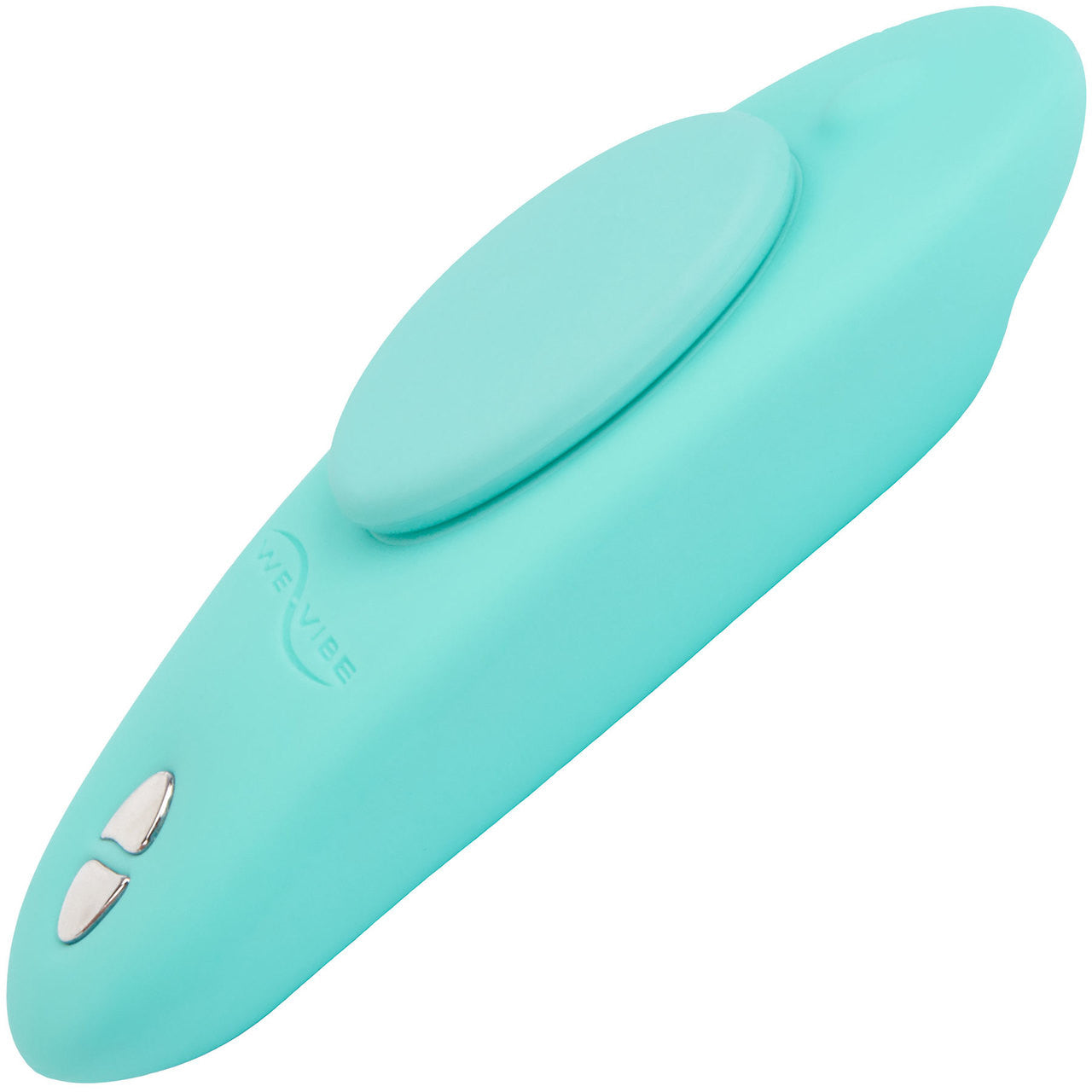 Moxie+ by We-Vibe Wearable Hands-Free Remote or App Controlled Panty Vibrator - Aqua