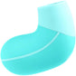 NAMI Sonic Wave Rechargeable Silicone Clitoral Pulsating Vibrator by VeDO - Tease Me Turquoise