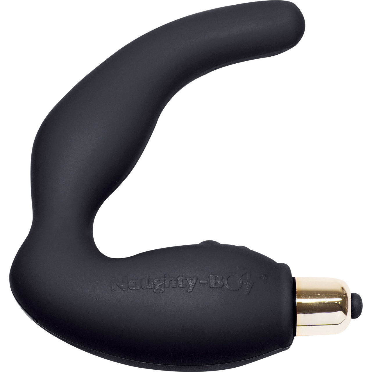 Naughty Boy 7 Speed Prostate Massager By Rocks-Off - Black