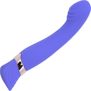 Geminii XLR8 Silicone Waterproof G-Spot Vibrator With Fluttering Tip By Nu Sensuelle - Ultra Violet