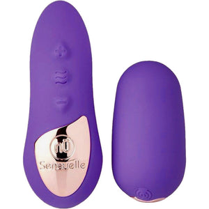 15-Function Remote Control Rechargeable Waterproof Vibrating Petite Egg By Nu Sensuelle - Purple