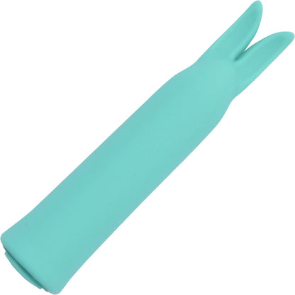 Bunnii 20 Function Rechargeable Silicone Waterproof Vibrator By Nu Sensuelle - Tiffany Blue