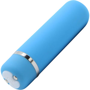 Joie 15 Function Rechargeable Silicone Waterproof Vibrating Bullet By Nu Sensuelle - Blue