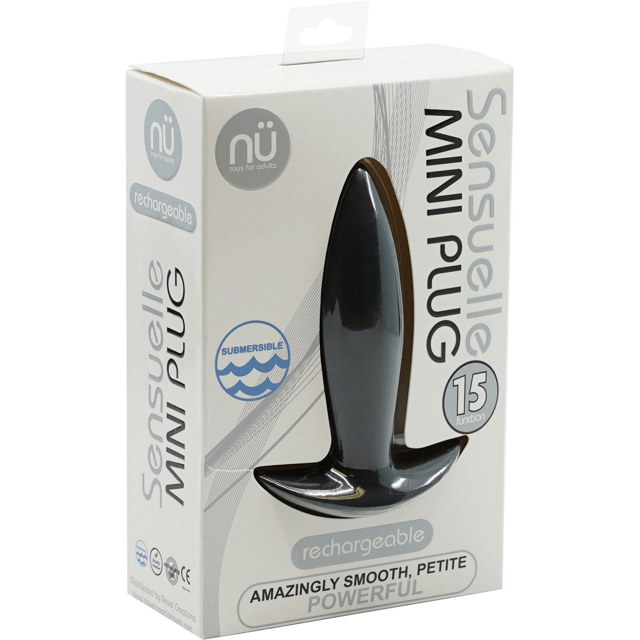 Nu Sensuelle 15-Function Vibrating Plug Nu Sensuelle 15-Function Vibrating Plug