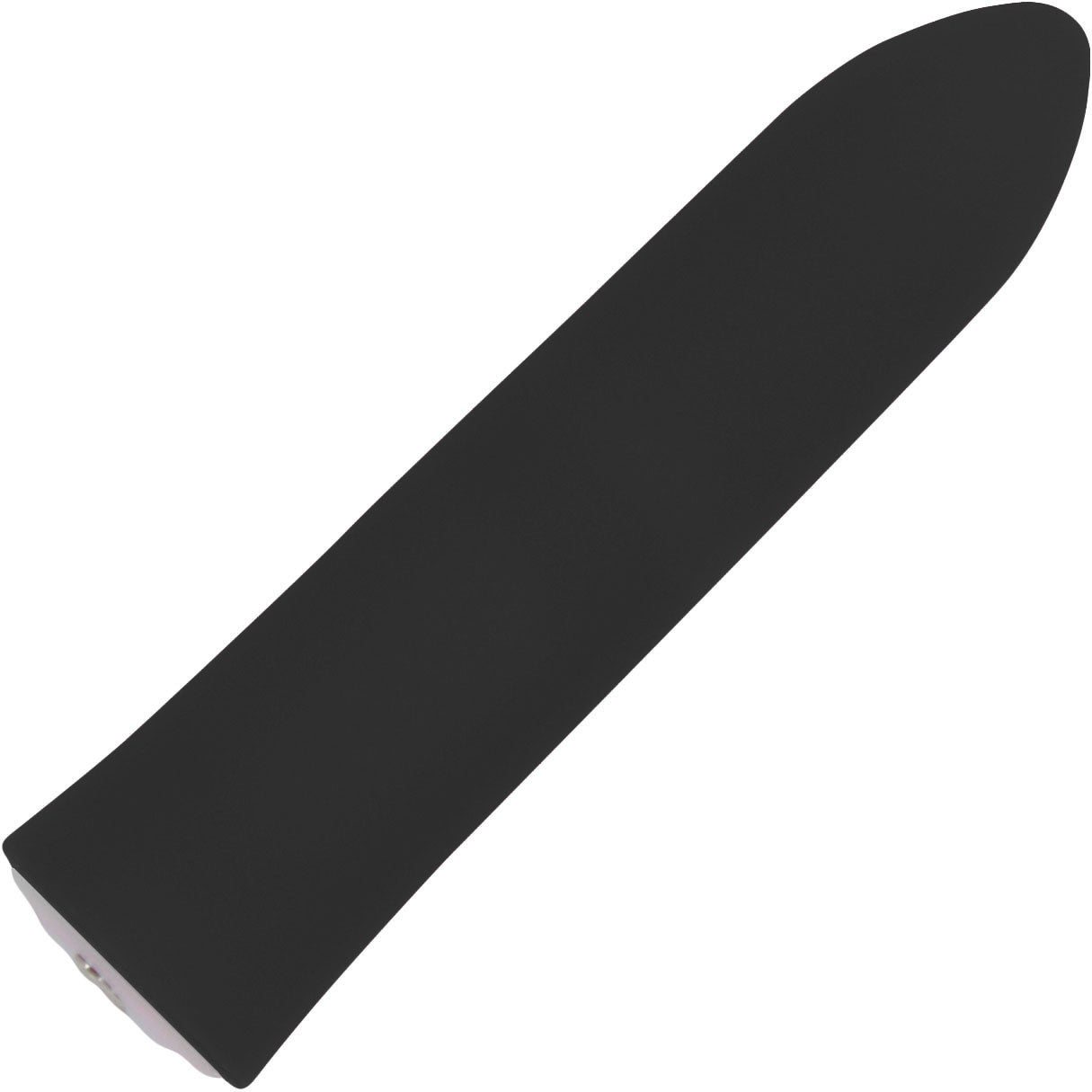 Point 20 Function Rechargeable Silicone Waterproof Bullet Vibrator By Nu Sensuelle - Black