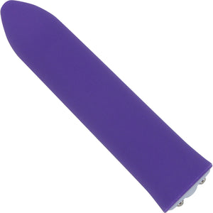 Point Plus 20 Function Silicone Bullet Vibrator With Textured Tips By Nu Sensuelle - Purple
